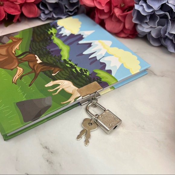 Kid’s Wild Horse Top Secret Locking Diary/Journal - Picture 7 of 16